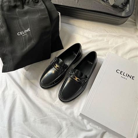 celine penny loafers|Celine Penny Loafers .